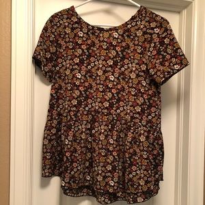 Roolee floral top. Size small